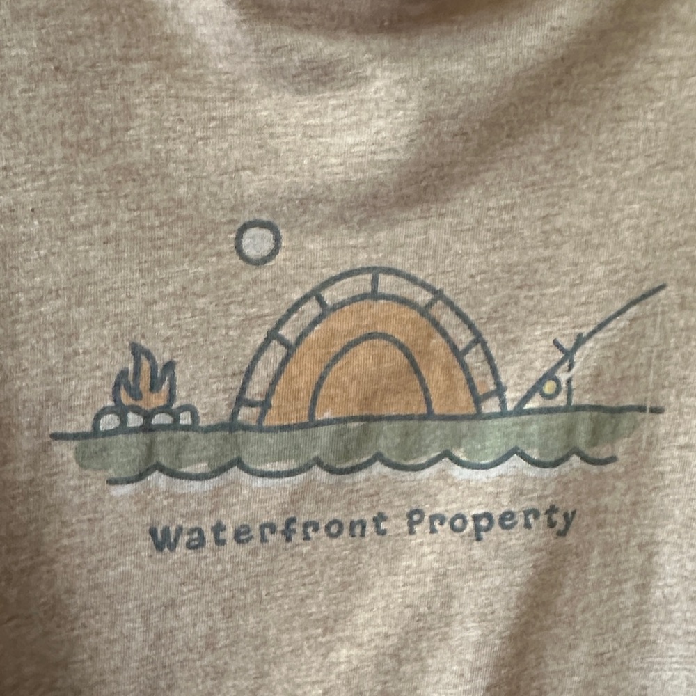 Life Is Good Tan Graphic Tee - Picture 3 of 8